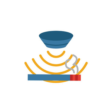 Smoke Detector icon. Simple element from sensors icons collection. Creative Smoke Detector icon ui, ux, apps, software and infographics