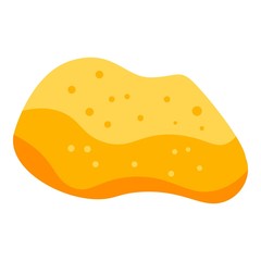 Road repair sand icon. Isometric of road repair sand vector icon for web design isolated on white background