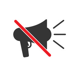 No megaphone icon. No noise concept.