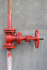 Close-up of a fire hydrant.