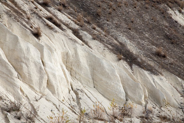 Big old limestone quarry.