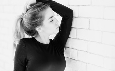 A young girl rests in a cozy room