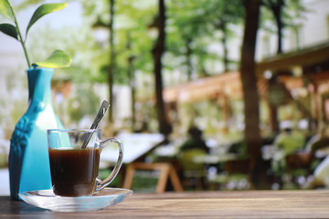 Fresh pastries on the table. French flavored croissant.