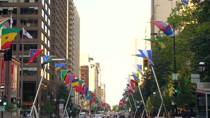 MONTREAL, CANADA - JULY 2017: This international art exhibition marks Montreal’s 375th anniversary, the 50th anniversary of Expo 67 and Canada’s 150th anniversary.