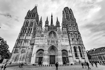 Cath&eacute;drale Notre-Dame de Rouen