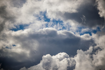 Fototapeta premium blue sky with clouds