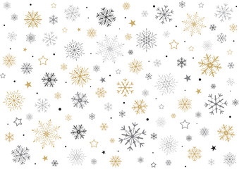 ARRIÈRE-PLAN FLOCONS DE NEIGE