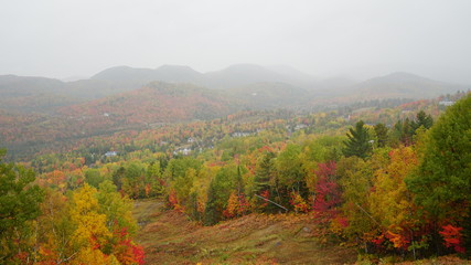 Autumn ski site