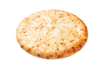 Side view of homemade ossetian pie