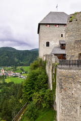 Gallenstein Castle outdoors. Sankt Gallen,  Styria, Austria.