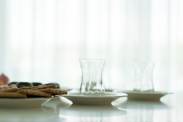 Enjoying in tea time at home