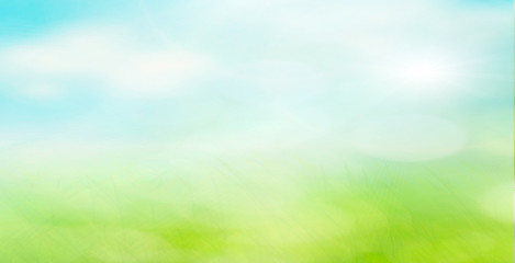 Obraz na płótnie Canvas Abstract blur spring background