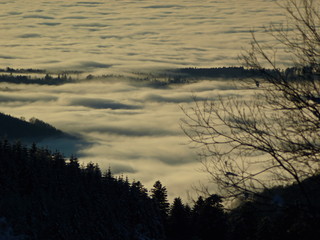 mer de nuages Vosges