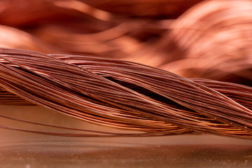 Copper wire non-ferrous metals, product metalworking industry