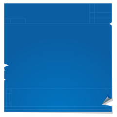 blueprint vector illustration cartoon
