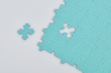 Abstract puzzle background