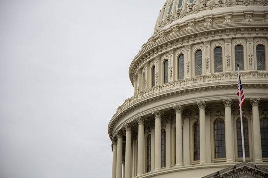 Us Capitol Building In Washington Dc