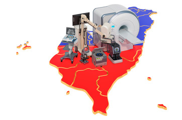 Medical diagnostic and research in Taiwan, 3D rendering