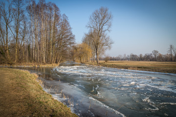 Obraz na płótnie Canvas Winter im Spreewald