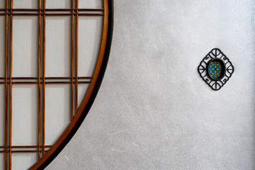 襖の円格のデザイン