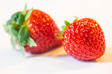 Two Strawberries