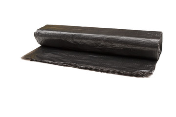 roll of plastic garbage bags, sorting and recycling of household waste, biodegradable plastic bags