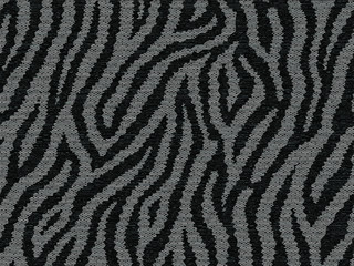 Full seamless zebra and tiger stripes animal skin pattern illustration. Black and white vector design for textile fabric printing. Fashionable and home design fit.