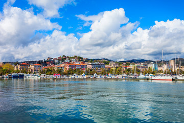 Fototapeta premium Boats in La Specia port