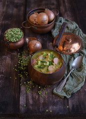 erwtensoep, pea soup, traditional dutch cuisine