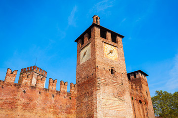 Obraz premium Castelvecchio Castle in Verona, Italy