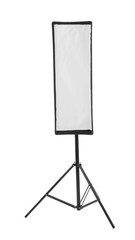 Professional softbox for photo studio on white background