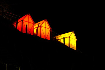 Zeiselberg Schwäbisch Gmünd bunte Weinberghäuschen