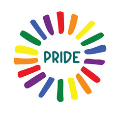 Obraz premium Pride icon