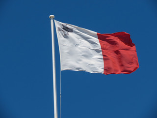 Maltese Flag of Malta