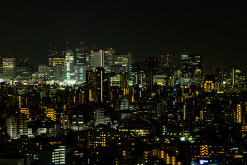 Tokyo Shinjuku area nightview