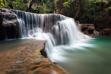 huay-mae-kamin waterfall in thailand