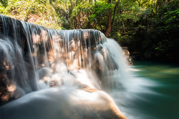 huay-mae-kamin waterfall in thailand