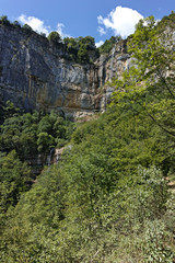Waterfall Skaklya near village of Zasele, Balkan Mountains, Bulgaria