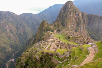 Machu Picchu with Urubamba River