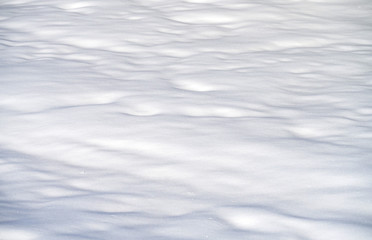 snow land as natural background