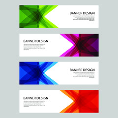 Fototapeta premium Vector Abstract design banner web template