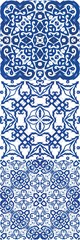 Traditional ornate portuguese azulejos.