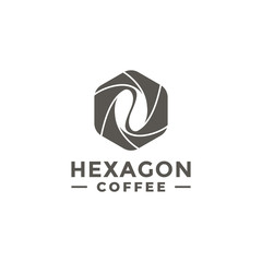 Hexagon Coffee Logo