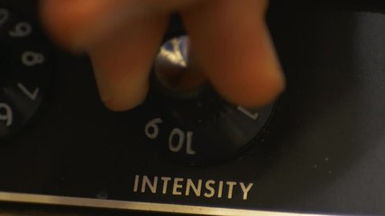 Turning The Intensity Knob to Max Effect then Back to One