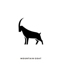 Goat Abstract Illustration Vector Template