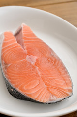 サーモンの切り身
