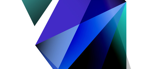 Vintage abstract template with triangle mosaic composition vecton white background. Simple design background. Modern flat design. Beautiful vector pattern.