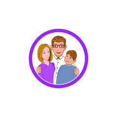 vector of Family logo icon avatar logo design   eps format