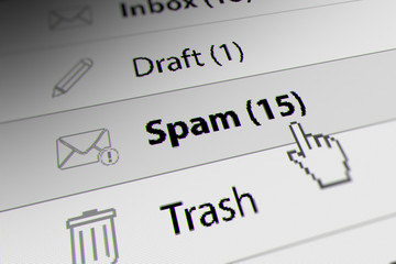 Spam Mail with Notification. 