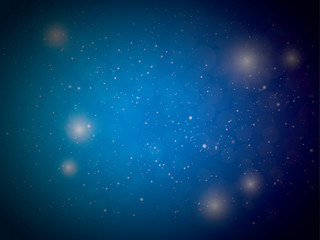 Blurred bokeh light background, Christmas and New Year holidays background